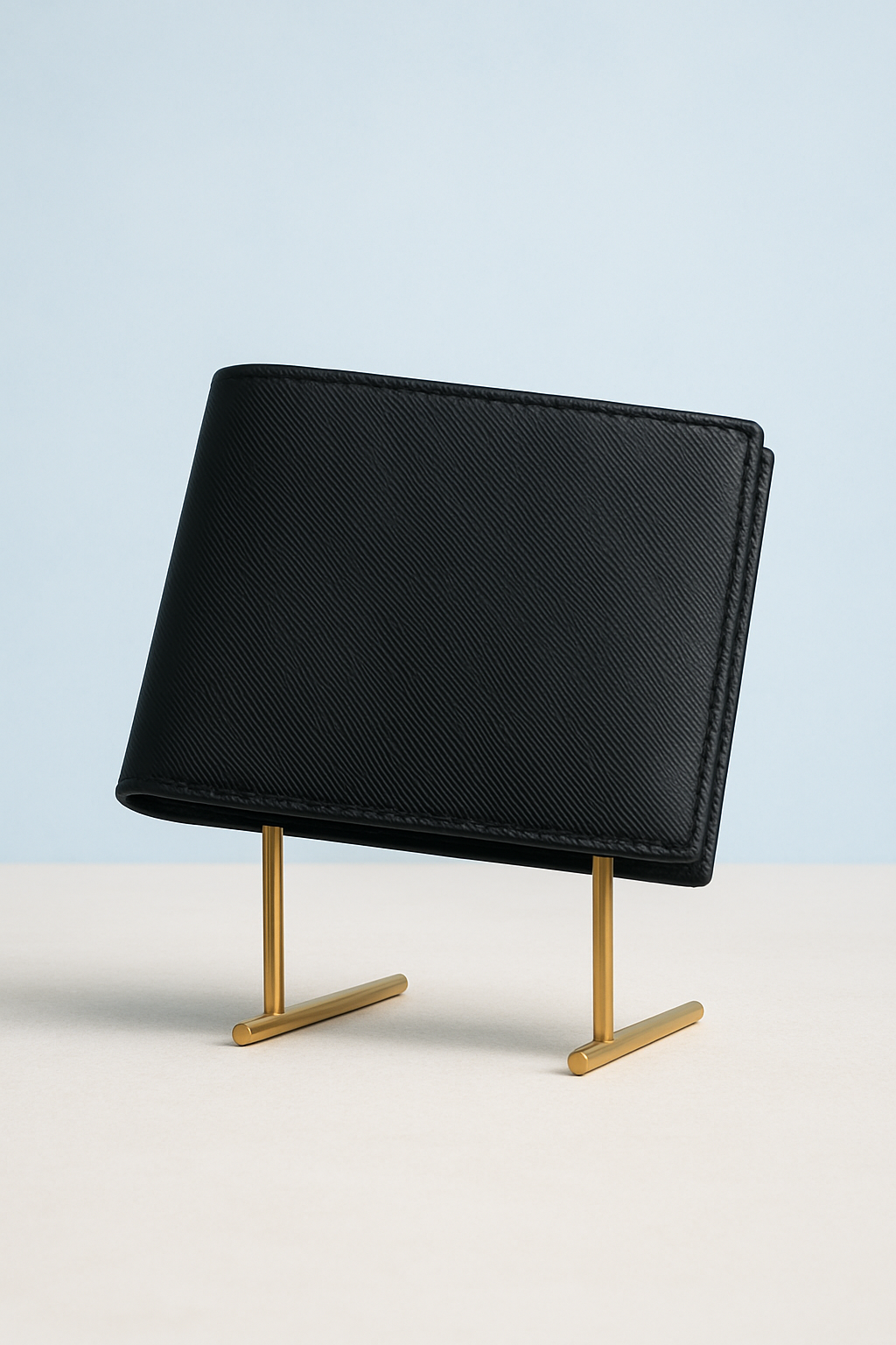 BLACK PREMIUM TEXTURE WALLET