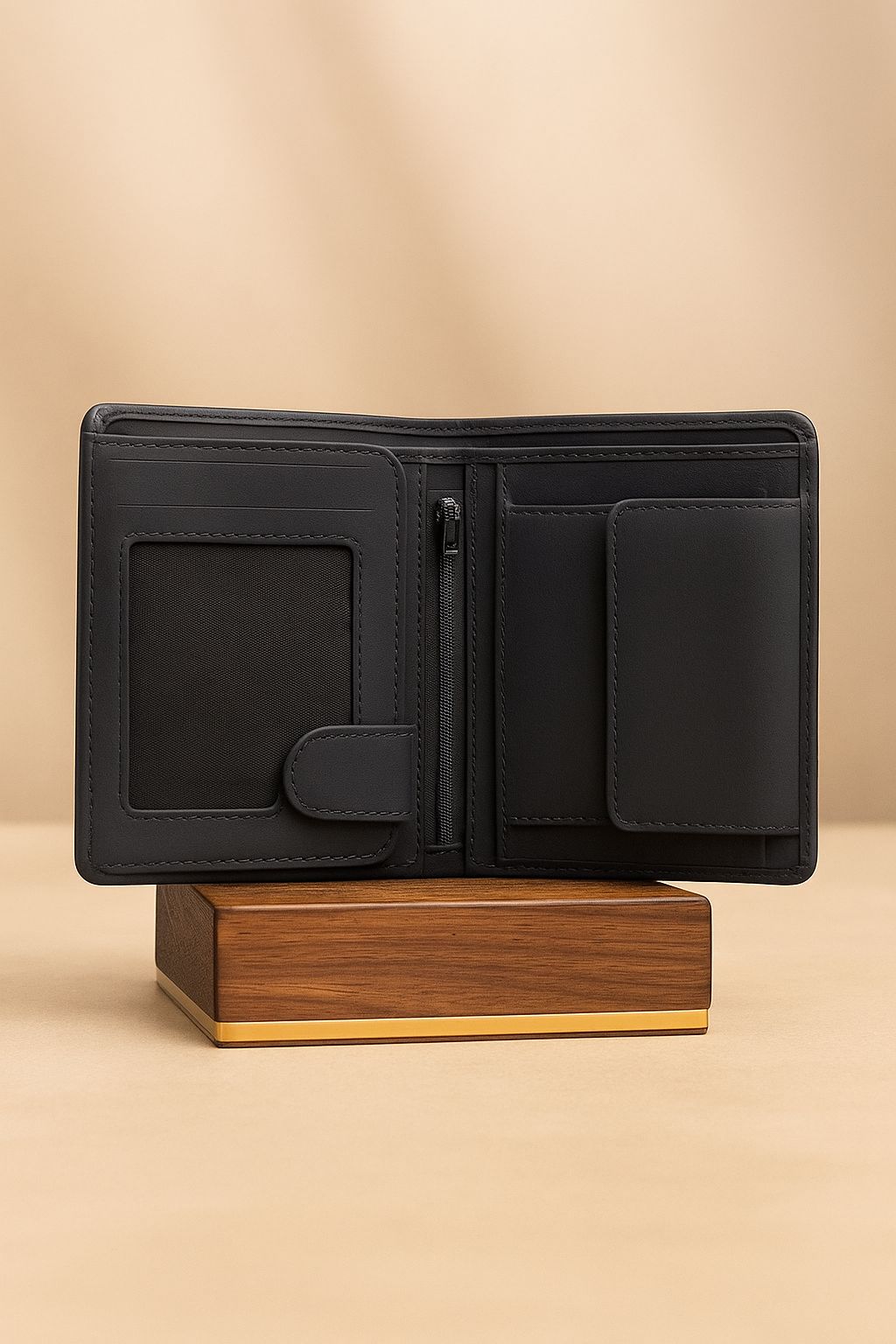 BLACK SLEEK WALLET