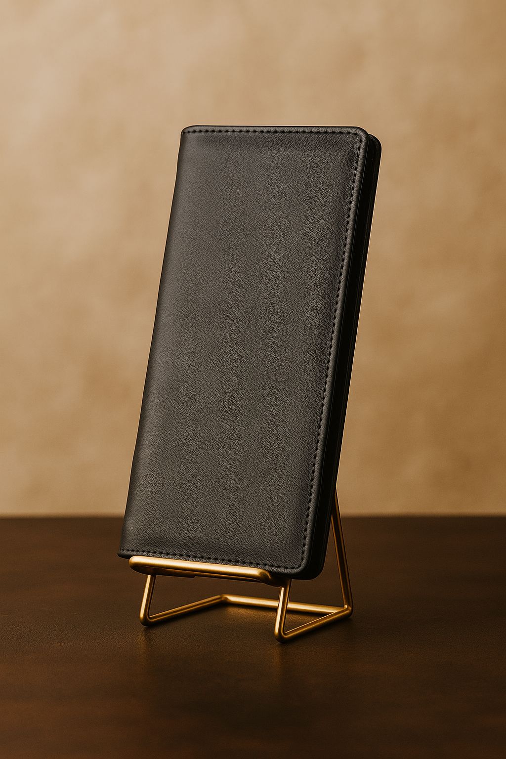 LONG BLACK WALLET