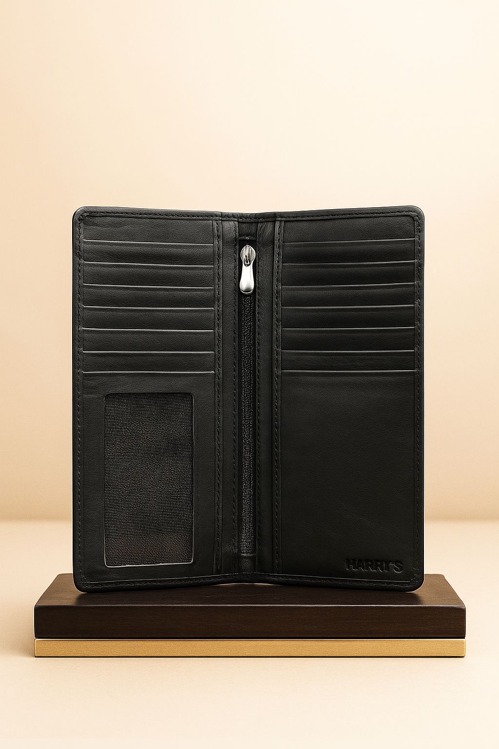 LONG BLACK WALLET