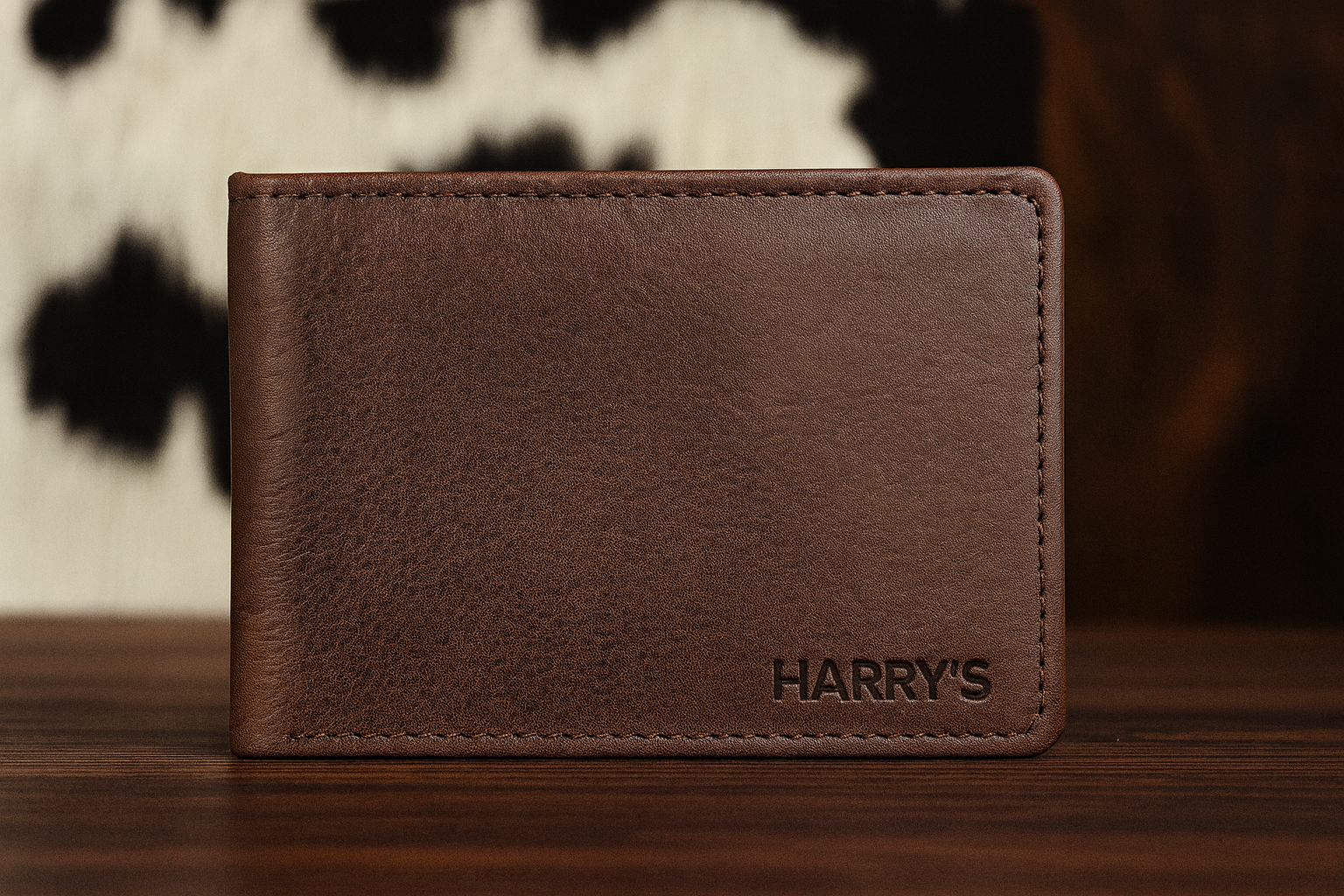 DARK BROWN MINI WALLET
